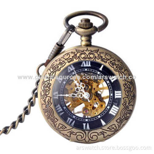 Fashion Pocket Watch with Automatic Movement